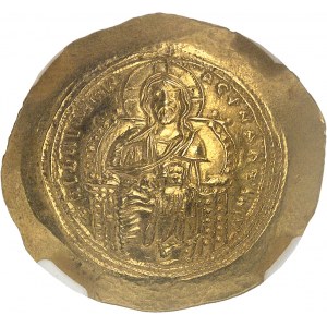 Constantin IX (1042-1055). Histaménon nomisma, 2e type ND, Constantinople.