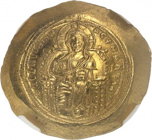 Costantino IX (1042-1055). Histamenon nomisma, 2° tipo ND, Costantinopoli.