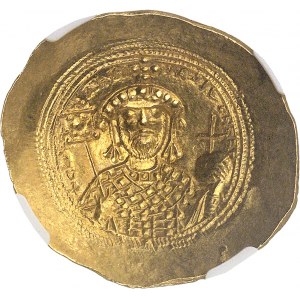 Costantino IX (1042-1055). Histamenon nomisma, 2° tipo ND, Costantinopoli.