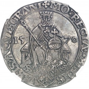 Aachen (Freie Stadt Aachen). Taler im Namen von Kaiser Maximilian II. 1570.