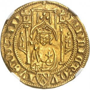 Berg (county then duchy of), William II of Juliers (1360-1408). Gold florin ND (before 1389), Mülheim.