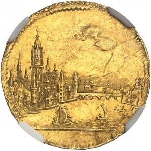Francfort (ville libre de). Ducat, contribution de l’Église et des citoyens pour l’Armée française 1796, Francfort-sur-le-Main.