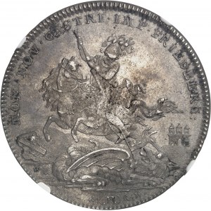 Friedberg (Reichsstadt), Rudolf Waldbott von Bassenheim, Burggraf (1777-1805). Taler im Namen von Franz II. 1804 GB - GH, F, Frankfurt am Main.