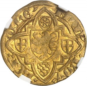 Juliers e Guelders (ducati di), Renaud IV (1402-1423). Florin d'or ND (1422), Bergheim.
