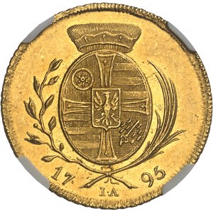 Mayence (archbishopric of), Frédéric-Charles Joseph d'Erthal (1774-1802). Ducat 1795 IL-IA, Mainz.