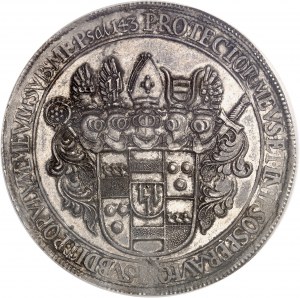 Münster (Bistum), Christoph Bernhard von Galen (1650-1678). Thaler, Unterwerfung der Stadt Münster 1661, Münster.