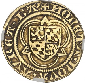Palatinato, Federico I (1449-1476). Florin ND (1452-1454), Bacharach.