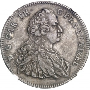 Kurpfalz, Karl Theodor von Sulzbach (1742-1799). Thaler 1753 AS, Mannheim.