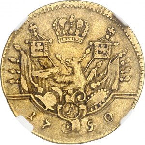 Prusko, Fridrich II (1740-1786). 1/2 frédéric d'or 1750, A, Berlín.