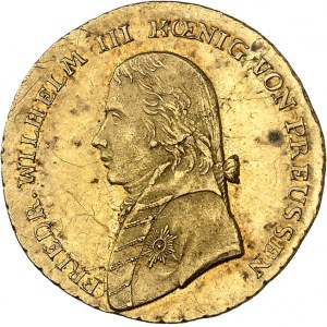 Prusko, Fridrich Viliam III (1797-1840). Zlatý Fridrich 1812, A, Berlín.