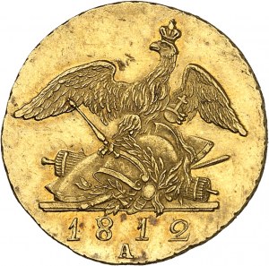 Prussia, Federico Guglielmo III (1797-1840). Federico d'oro 1812, A, Berlino.