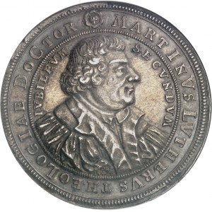 Sachsen-Gotha-Altenburg, Friedrich II. (1691-1732). Medaille, 200. Jahrestag der Reformation, von C. Wermuth 1717.