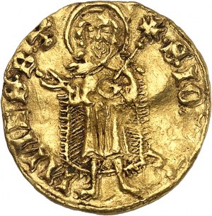 Slezsko-Świdnicko-javorský, Bolko II. ze Świdnice, známý jako Malý (1326-1368). Florin ND (1345-1351), Świdnica.