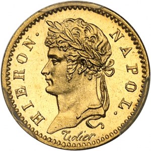 Westphalie, Jérôme Napoléon (1807-1813). 5 franken Or, Flan bruni (PROOF) 1813, C, Paris.