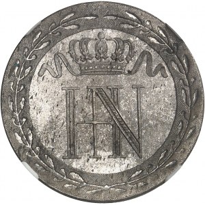 Westfalia, Gerolamo Napoleone (1807-1813). Prova da 20 centesimi, Flan bruni (PROVA) 1808, J, Parigi.