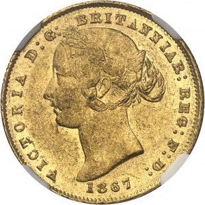 Victoria (1837-1901). Sovereign 1867, Sydney.