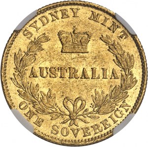 Victoria (1837-1901). Souverain 1867, Sydney.