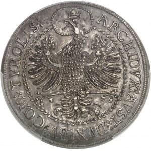 Léopold Ier (1657-1705). Double thaler ND (1686-1696), Hall.