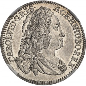 Karol VI (1711-1740). 1/4 toliara 1740, Hall.