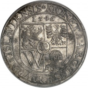 Breslau (ville de), Charles Quint (1516-1555). Thaler 1546, Breslau (Wroclaw).