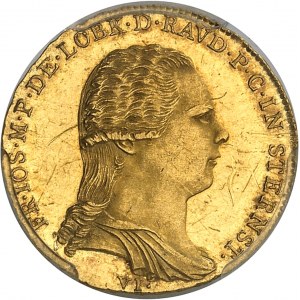 Lobkowitz-Sterstein (principauté de), Joseph Franz von Lobkowitz (1784-1816). Ducat, naissance de Marie-Gabrielle, premier enfant du couple 1794, VI, Vienne.