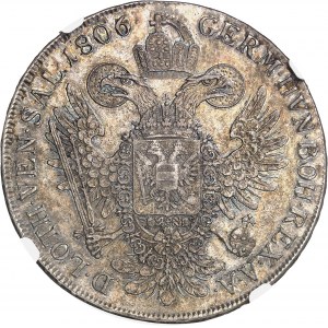 Francesco II (1792-1835). Thaler 1806/5, A, Vienna.