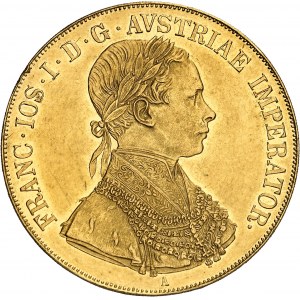 François-Joseph Ier (1848-1916). 4 ducats 1859, A, Vienne.