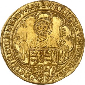 Brabancja (Księstwo), Joanna i Wacław (1355-1383). Pieter d'Or ND, Leuven.
