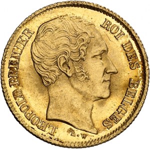 Leopoldo I (1831-1865). 10 franchi 1849, Bruxelles.