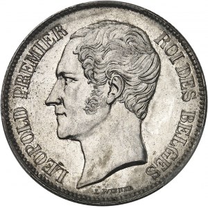 Leopold I (1831-1865). 2 francs 1849, Brussels.