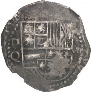 Philipp III (1598-1621). 8 Reales ND (1612-1616) Q, P, Potosi.