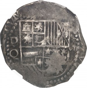 Philipp III (1598-1621). 8 Reales ND (1612-1616) Q, P, Potosi.