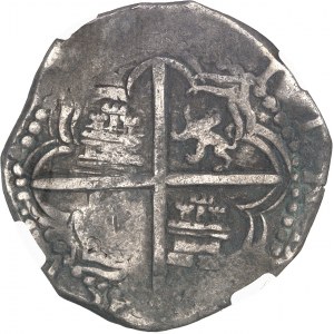 Philippe III (1598-1621). 8 reales ND (1612-1616) Q, P, Potosi.