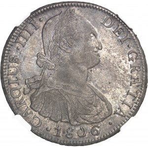 Karel IV (1788-1808). 8 reales 1806 PJ, Potosi.