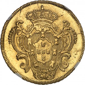 Marie Ière (1786-1799). 6400 réis (peça) 1793, R, Rio de Janeiro.