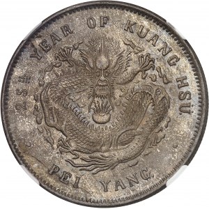 Empire of China, Guangxu (Kwang Hsu) (1875-1908), Zhili (Chihli) province. Dollar An 25 (1899), Pei Yang Arsenal.