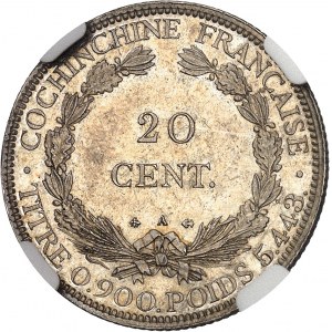 IIIe République (1870-1940). 20 centimes 1879, A, Paris.