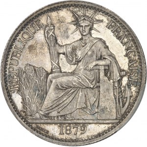 IIIe République (1870-1940). Essai de 50 cent(ièmes), Frappe spéciale (SP) 1879, A, Paris.
