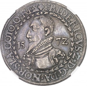 Friedrich II. (1559-1588). 1 speciedaler 1572, Kopenhagen.