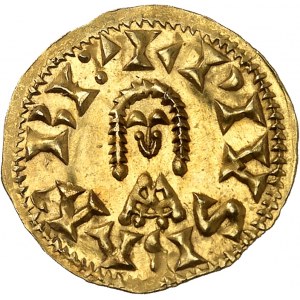 Visigoti, Swinthila (621-631). Tremissis ND (621-631), Barbi (Municipium Barbitanus / ora Martos).