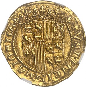 Ferdinand et Isabelle (1476-1516). Ducat de proclamation ND (1479-1504) S-S, Valence.