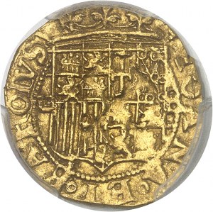 Johanka a Karel (1504-1555). ND štít (před 1550) D-S, S, Sevilla.
