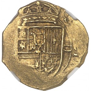 Filippo III (1598-1621). 2 escudos ND, Siviglia ?
