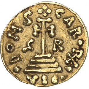 Bénévent (principauté de), Grimoald III, duc avec Charlemagne (788-792). Solidus ND, Bénévent.