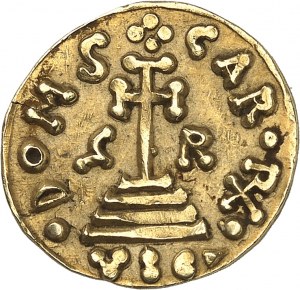 Bénévent (principauté de), Grimoald III, duc avec Charlemagne (788-792). Solidus ND, Bénévent.