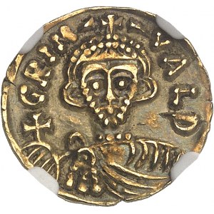 Benevento (principality of), Grimoald III, duke with Charlemagne (788-792). Tremissis ND, Benevento.
