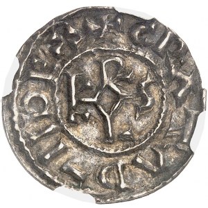 Karl II. der Kahle (840-877). Denier ND (840-877), Amiens.