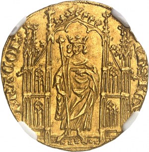 Philippe VI (1328-1350). Royal d’or ND (1328).