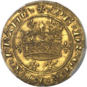 Philipp VI (1328-1350) Goldene Krone ND (1340).