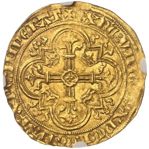 Filip VI (1328-1350). Podwójne złoto, 1. emisja ND (1340).